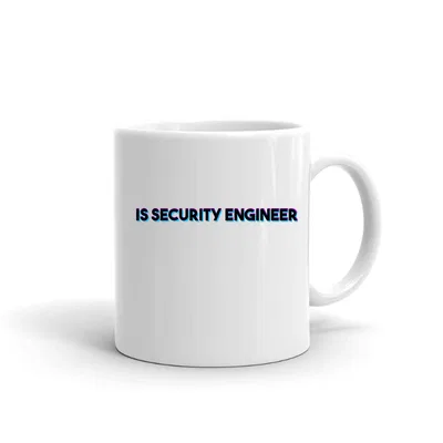 Tri Color Is Security Engineer mug preview