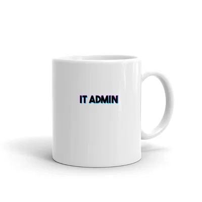 Tri Color It Admin mug preview