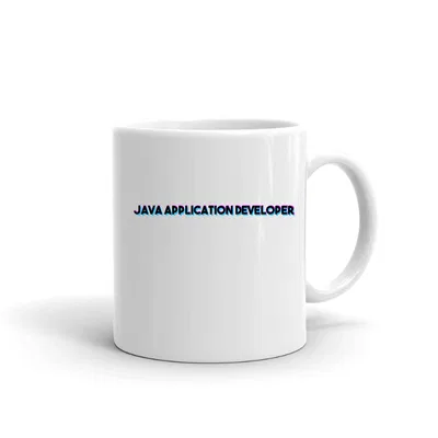 Tri Color Java Application Developer mug preview