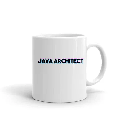 Tri Color Java Architect mug preview