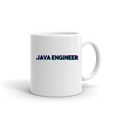 Tri Color Java Engineer mug preview
