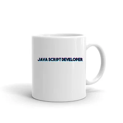 Tri Color Java Script Developer mug preview