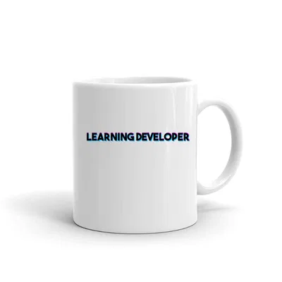 Tri Color Learning Developer mug preview