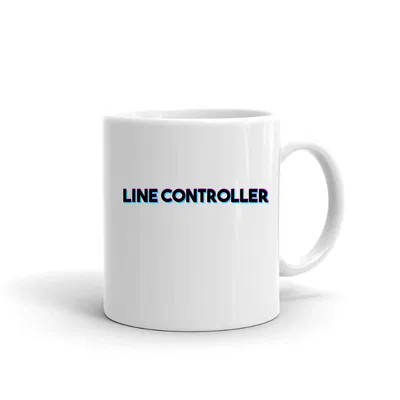 Tri Color Line Controller mug preview