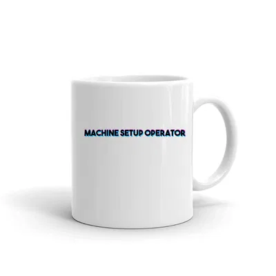 Tri Color Machine Setup Operator mug preview