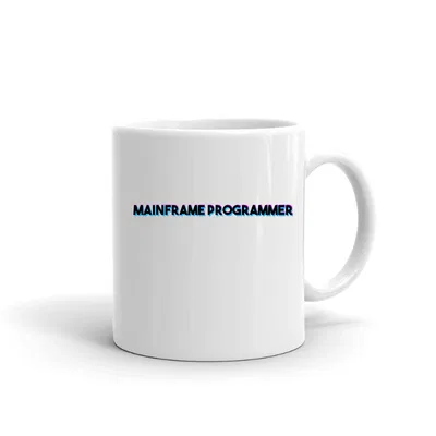 Tri Color Mainframe Programmer mug preview