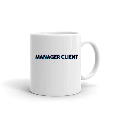 Tri Color Manager Client mug preview