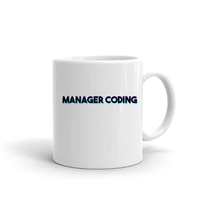 Tri Color Manager Coding mug preview