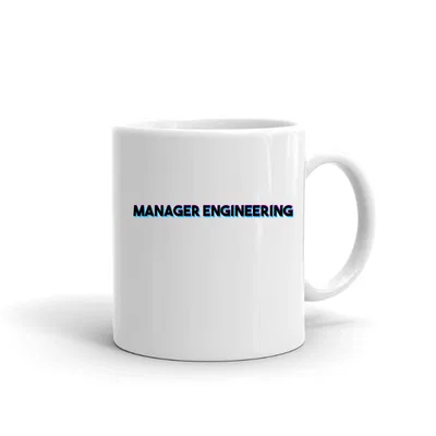 Tri Color Manager Engineering mug preview