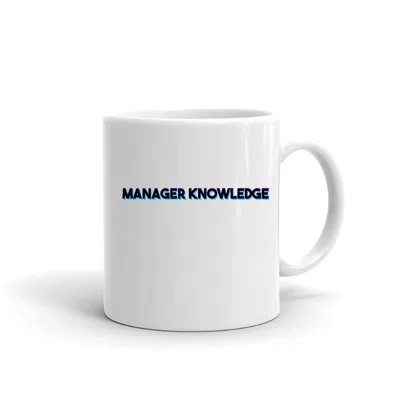 Tri Color Manager Knowledge mug preview