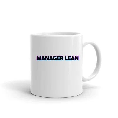 Tri Color Manager Lean mug preview