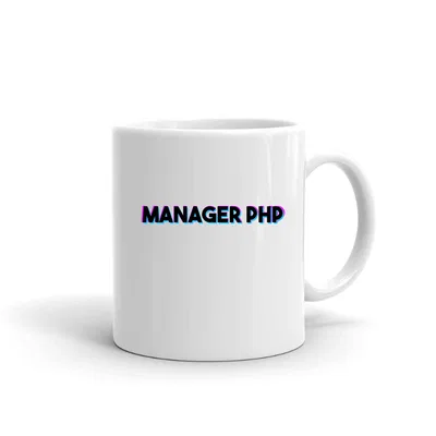 Tri Color Manager Php mug preview