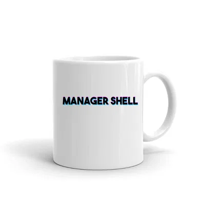 Tri Color Manager Shell mug preview