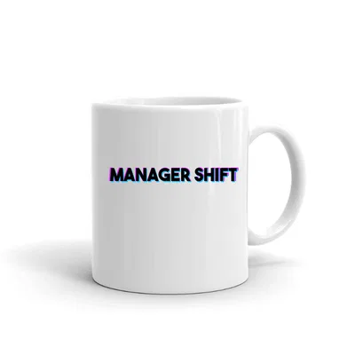 Tri Color Manager Shift mug preview