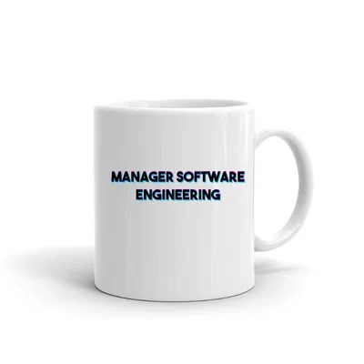 Tri Color Manager Software Engineering mug preview