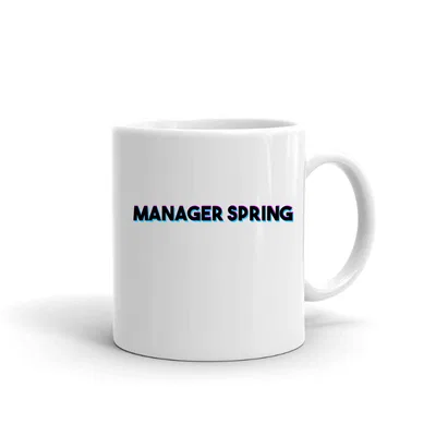 Tri Color Manager Spring mug preview