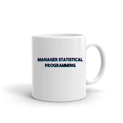 Tri Color Manager Statistical Programming mug preview