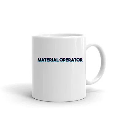 Tri Color Material Operator mug preview