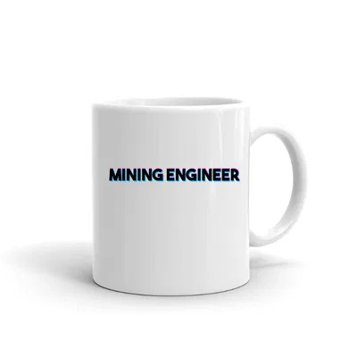 Tri Color Mining Engineer mug preview