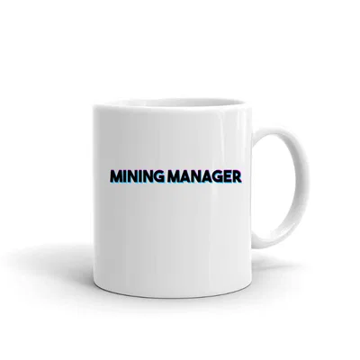 Tri Color Mining Manager mug preview