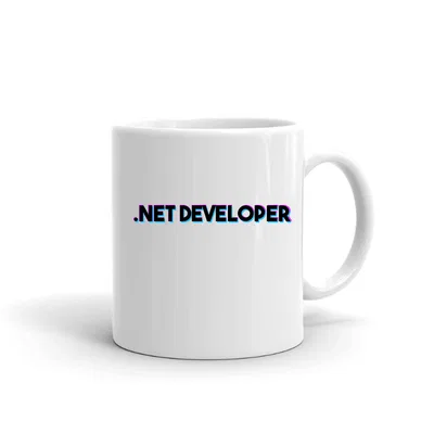 Tri Color .net Developer mug preview