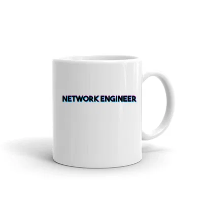 Tri Color Network Engineer mug preview