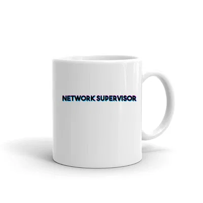 Tri Color Network Supervisor mug preview