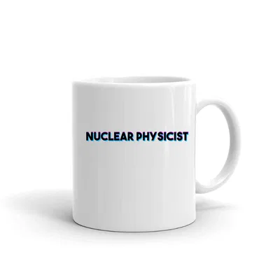 Tri Color Nuclear Physicist mug preview