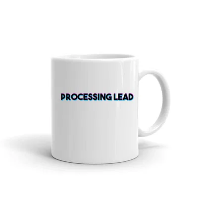 Tri Color Processing Lead mug preview