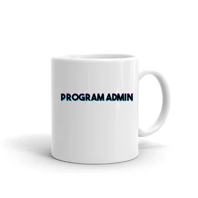 Tri Color Program Admin mug preview