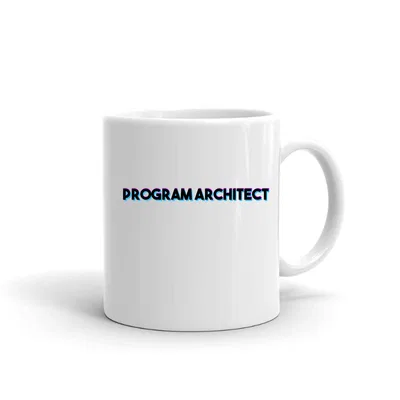 Tri Color Program Architect mug preview