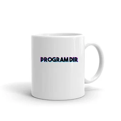 Tri Color Program Dir mug preview