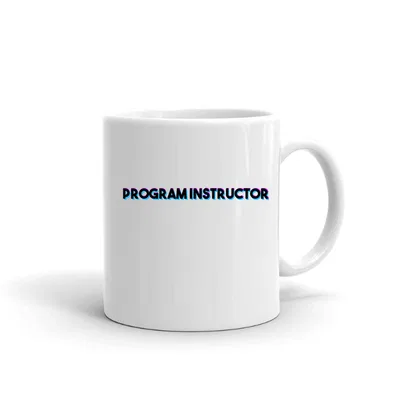 Tri Color Program Instructor mug preview