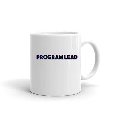 Tri Color Program Lead mug preview