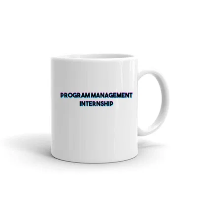 Tri Color Program Management Internship mug preview
