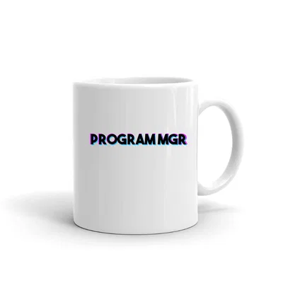Tri Color Program Mgr mug preview