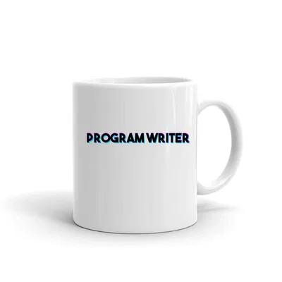 Tri Color Program Writer mug preview