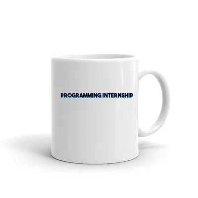 Tri Color Programming Internship mug preview