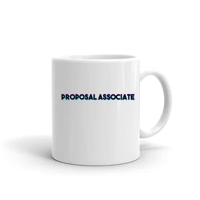 Tri Color Proposal Associate mug preview