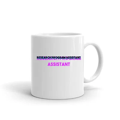 Tri Color Research Program Assistant mug preview
