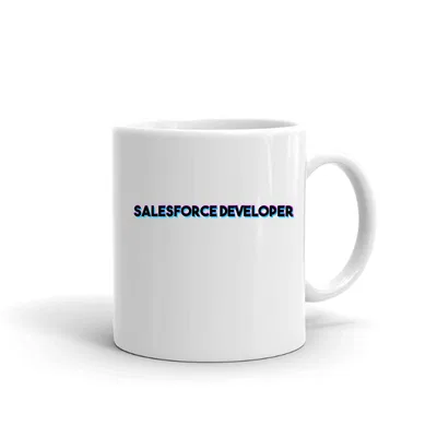 Tri Color Salesforce Developer mug preview