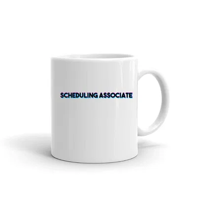 Tri Color Scheduling Associate mug preview