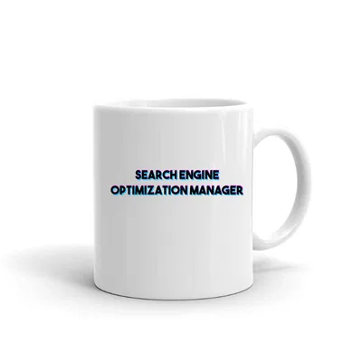 Tri Color Search Engine Optimization Manager mug preview