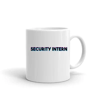 Tri Color Security Intern mug preview