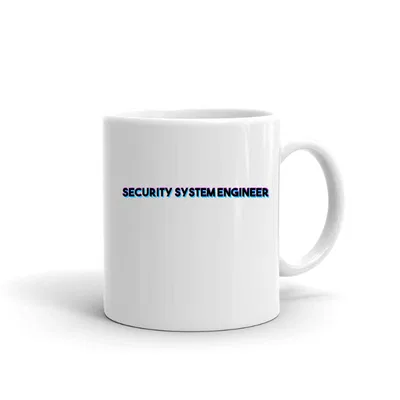 Tri Color Security System Engineer mug preview