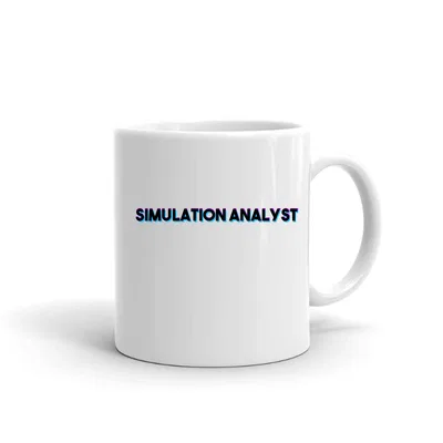 Tri Color Simulation Analyst mug preview