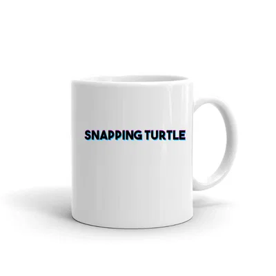 Tri Color Snapping Turtle mug preview
