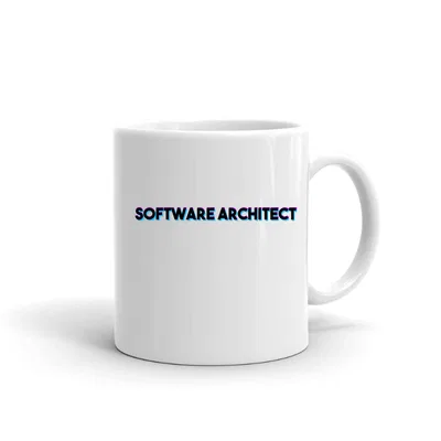 Tri Color Software Architect mug preview