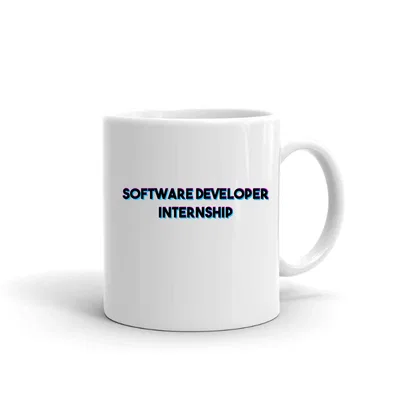 Tri Color Software Developer Internship mug preview