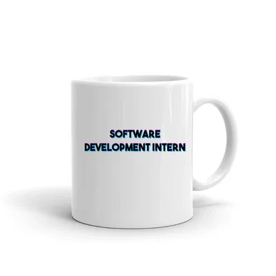 Tri Color Software Development Intern mug preview